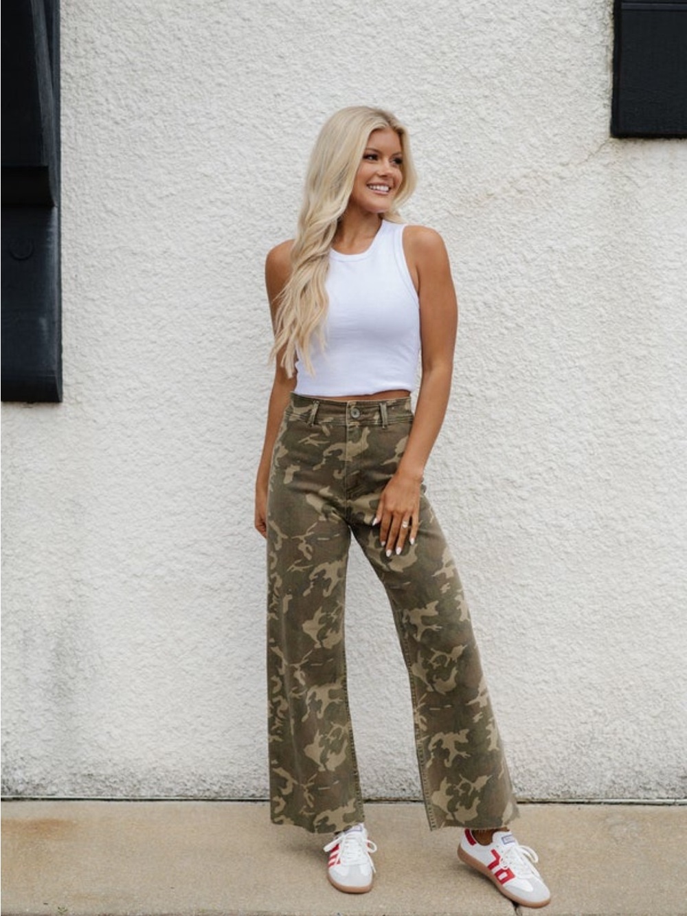 These Three Boutique - Camo Jeans